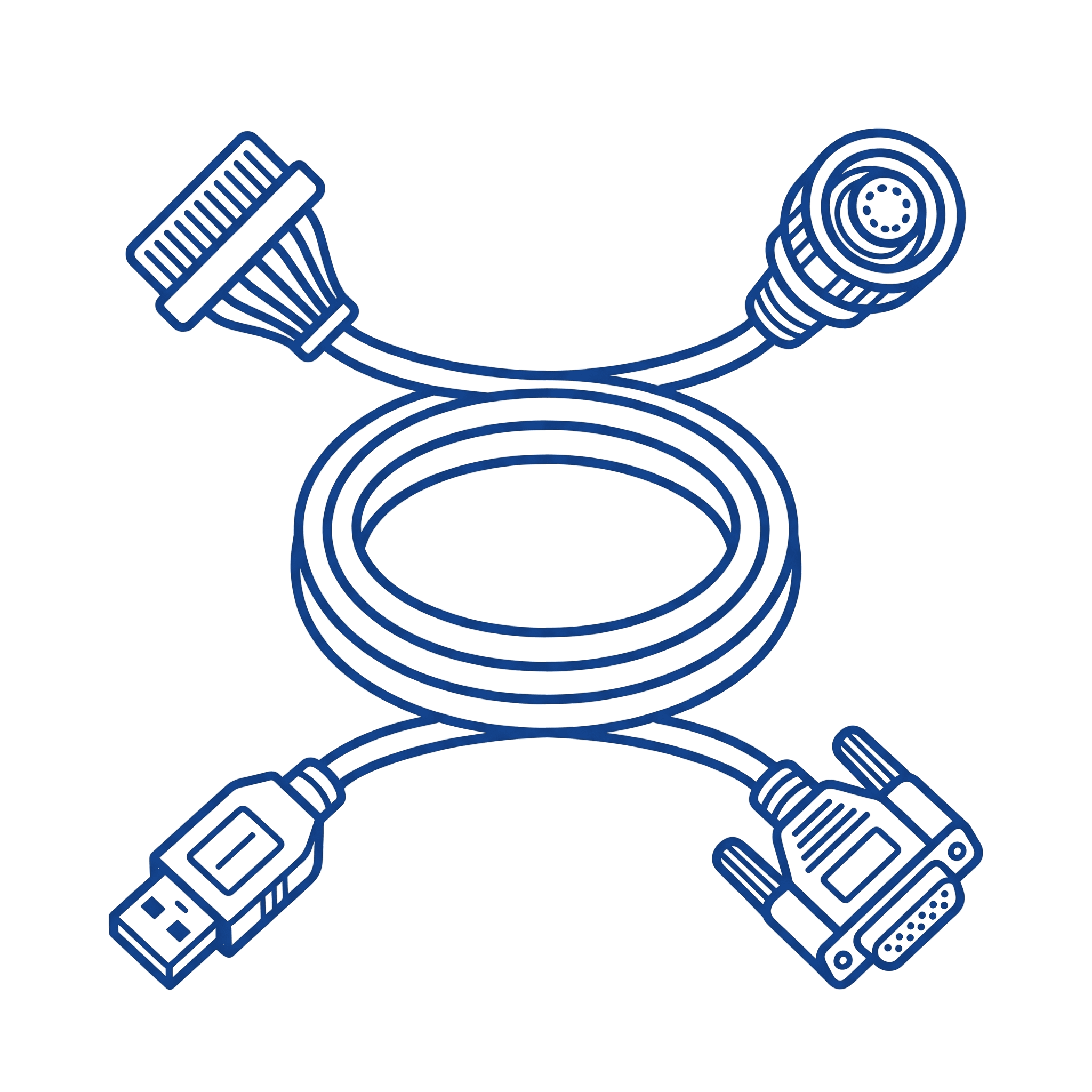 Integration cables and wiring harnesses